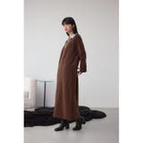 格上げ ポロカラーニットワンピース | AZUL BY MOUSSY | 詳細画像16