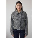 ツイードフリンジジャケット | AZUL BY MOUSSY | 詳細画像4