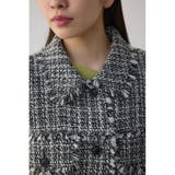 ツイードフリンジジャケット | AZUL BY MOUSSY | 詳細画像7
