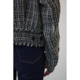 ツイードフリンジジャケット | AZUL BY MOUSSY | 詳細画像12