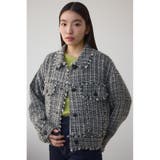 ツイードフリンジジャケット | AZUL BY MOUSSY | 詳細画像2