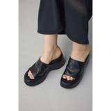 BLK | プラットフォームミュールサンダル | AZUL BY MOUSSY