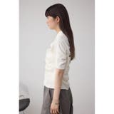 フロントギャザーポロトップス | AZUL BY MOUSSY | 詳細画像6 