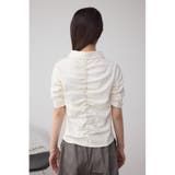 フロントギャザーポロトップス | AZUL BY MOUSSY | 詳細画像7 