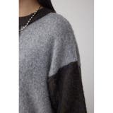コンビネーションバイカラーニット | AZUL BY MOUSSY | 詳細画像22 