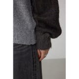 コンビネーションバイカラーニット | AZUL BY MOUSSY | 詳細画像23 