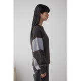 コンビネーションバイカラーニット | AZUL BY MOUSSY | 詳細画像18 