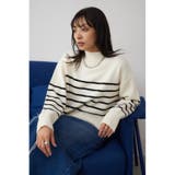 ハイネックアソートカラーニットプルオーバー | AZUL BY MOUSSY | 詳細画像1