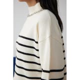 ハイネックアソートカラーニットプルオーバー | AZUL BY MOUSSY | 詳細画像9