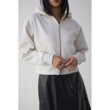 L/T.GRY1 | 裏起毛Wジップアップフーディー | AZUL BY MOUSSY