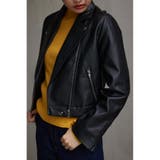 フェイクレザーライダース | AZUL BY MOUSSY | 詳細画像3