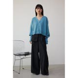 パフスリーブショートカーディガン | AZUL BY MOUSSY | 詳細画像23 