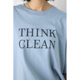 ドロップショルダーロゴ5分袖Tシャツ | AZUL BY MOUSSY | 詳細画像26 