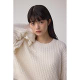 ドロストリングスパンコールラメニット | AZUL BY MOUSSY | 詳細画像1