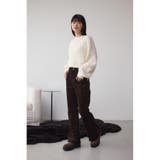 ドロストリングスパンコールラメニット | AZUL BY MOUSSY | 詳細画像4