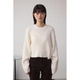 ドロストリングスパンコールラメニット | AZUL BY MOUSSY | 詳細画像5