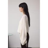 ドロストリングスパンコールラメニット | AZUL BY MOUSSY | 詳細画像6