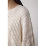 ドロストリングスパンコールラメニット | AZUL BY MOUSSY | 詳細画像9