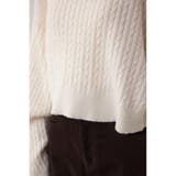 ドロストリングスパンコールラメニット | AZUL BY MOUSSY | 詳細画像10