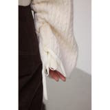 ドロストリングスパンコールラメニット | AZUL BY MOUSSY | 詳細画像11