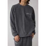 GRY | SHELTECH マイクロフリースクルー | AZUL BY MOUSSY