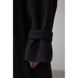 B-HEAT スタンドカラージップロングコート | AZUL BY MOUSSY | 詳細画像12 