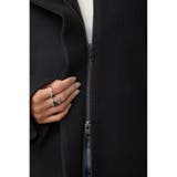 B-HEAT スタンドカラージップロングコート | AZUL BY MOUSSY | 詳細画像15 