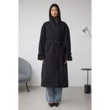 B-HEAT スタンドカラージップロングコート | AZUL BY MOUSSY | 詳細画像5 