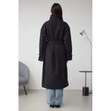 B-HEAT スタンドカラージップロングコート | AZUL BY MOUSSY | 詳細画像7 