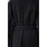 B-HEAT スタンドカラージップロングコート | AZUL BY MOUSSY | 詳細画像9 