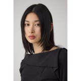 スクエアネックドロストカットトップス | AZUL BY MOUSSY | 詳細画像11 