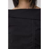 スクエアネックドロストカットトップス | AZUL BY MOUSSY | 詳細画像17 