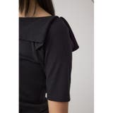 スクエアネックドロストカットトップス | AZUL BY MOUSSY | 詳細画像18 