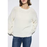 畔編みリラックスニットトップス | AZUL BY MOUSSY | 詳細画像1 