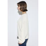 畔編みリラックスニットトップス | AZUL BY MOUSSY | 詳細画像2 