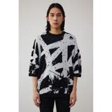アブストラクトオーバーサイズニット | AZUL BY MOUSSY | 詳細画像14