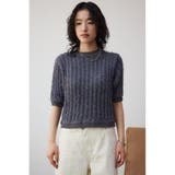 スプリングシャギー5分袖ニット | AZUL BY MOUSSY | 詳細画像24 