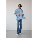 テックリネン7分袖シャツ | AZUL BY MOUSSY | 詳細画像26