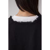 Vネックフリンジスウェッターニット | AZUL BY MOUSSY | 詳細画像9 