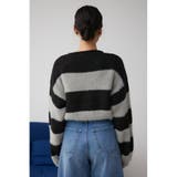 シャギーボーダープルオーバー | AZUL BY MOUSSY | 詳細画像17 