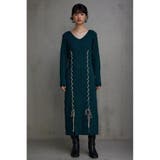 ステッチデザインセットニットワンピース | AZUL BY MOUSSY | 詳細画像23 