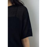 畔編み半袖ニットトップス | AZUL BY MOUSSY | 詳細画像19 