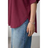 C/T冷感ラウンドヘムTシャツ | AZUL BY MOUSSY | 詳細画像31 