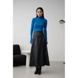 レザーフレアスカート | AZUL BY MOUSSY | 詳細画像4