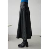 レザーフレアスカート | AZUL BY MOUSSY | 詳細画像6