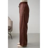 レザーライクリラックスワイドパンツ | AZUL BY MOUSSY | 詳細画像18