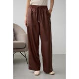 レザーライクリラックスワイドパンツ | AZUL BY MOUSSY | 詳細画像13