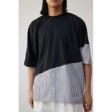M/BLK7 | スイッチングバイカラートップス | AZUL BY MOUSSY