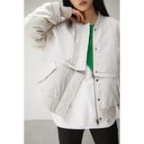 L/GRY1 | DETACHABLE SHORT MA-1 | AZUL BY MOUSSY