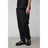 BLK | 二重織ソフトタッチパンツ | AZUL BY MOUSSY
